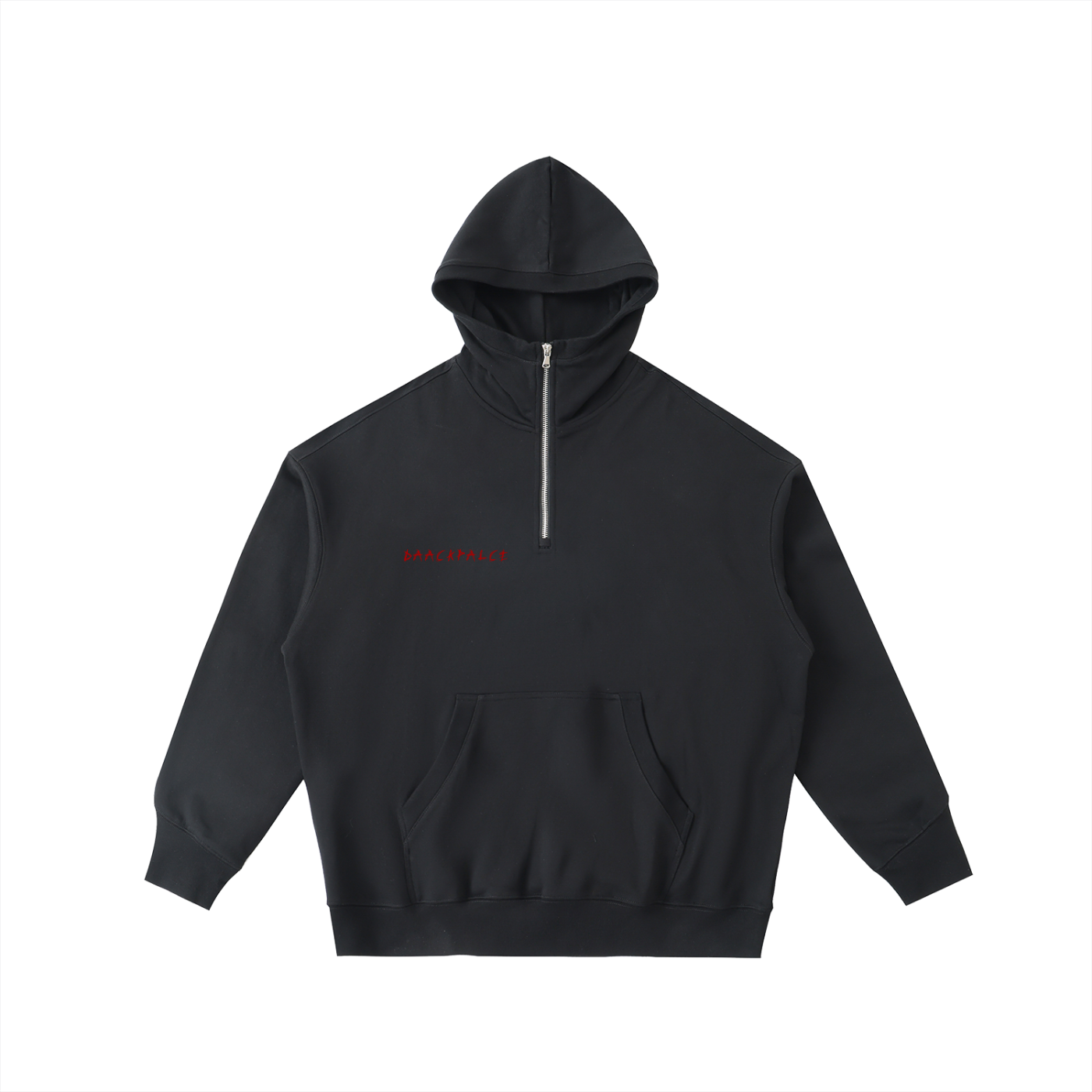 HorrorTime, DaackPalace. Big Hood Half-Zip Fleece Hoodie