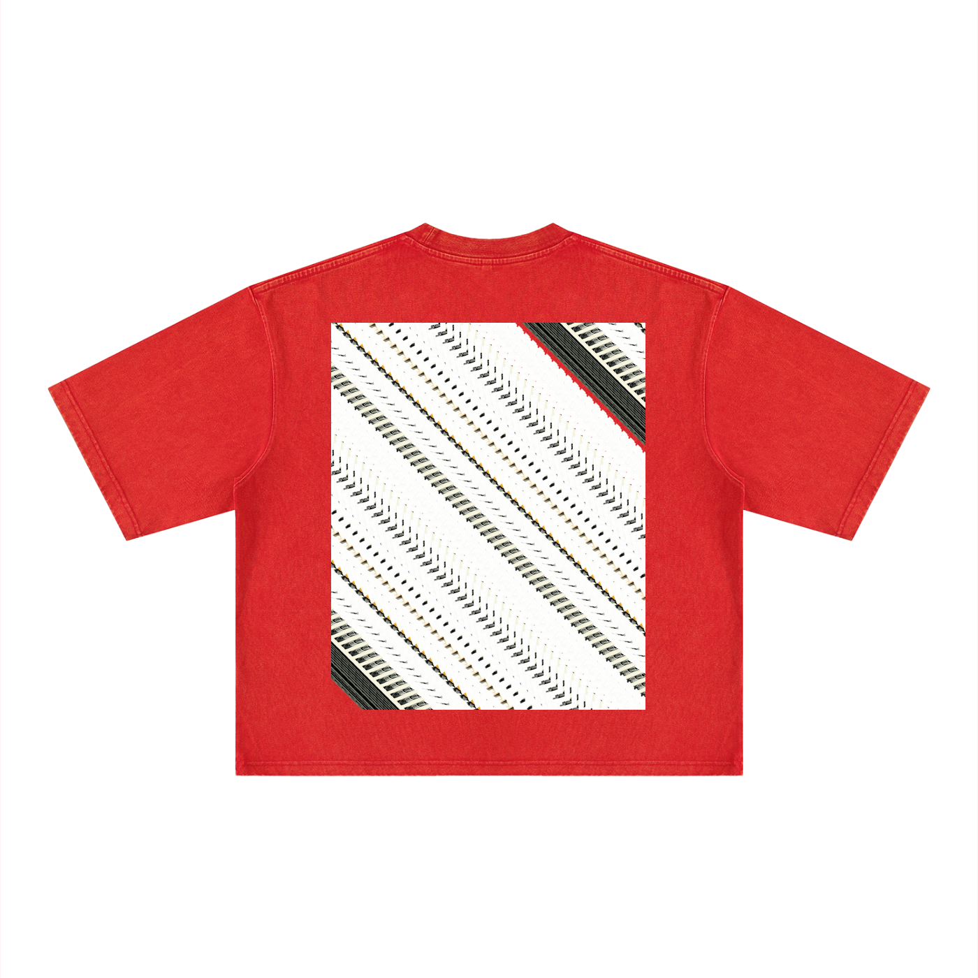Made it rain, DupI Unisex Heavyweight Mineral Wash Boxy T-Shirt