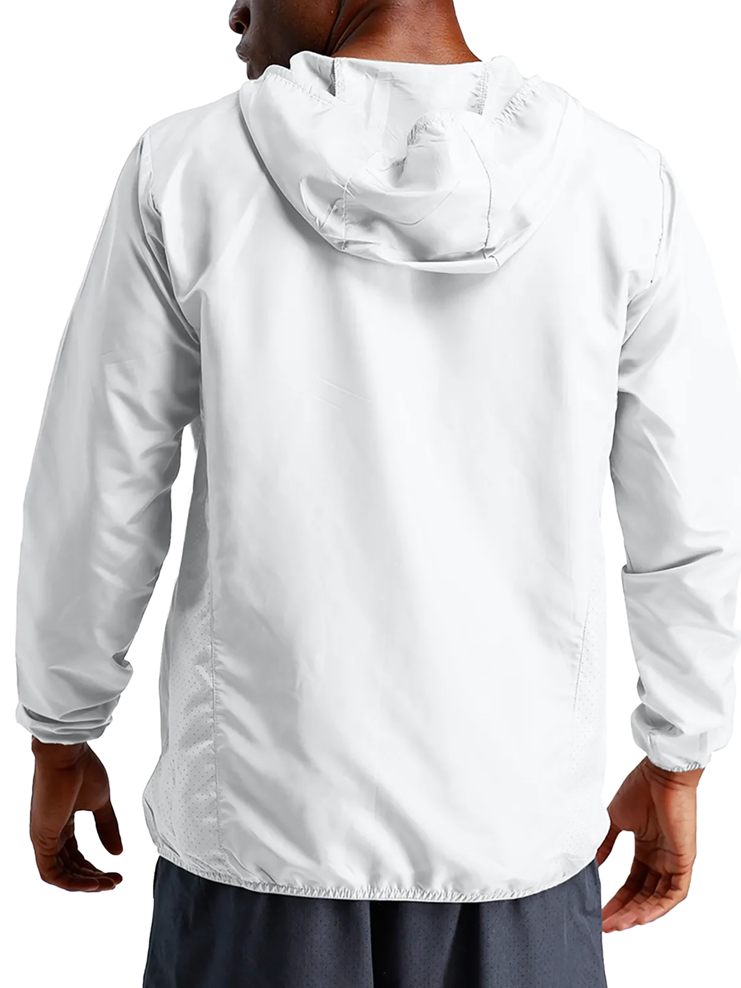 Pattern Soft Hooded Sports Jacket