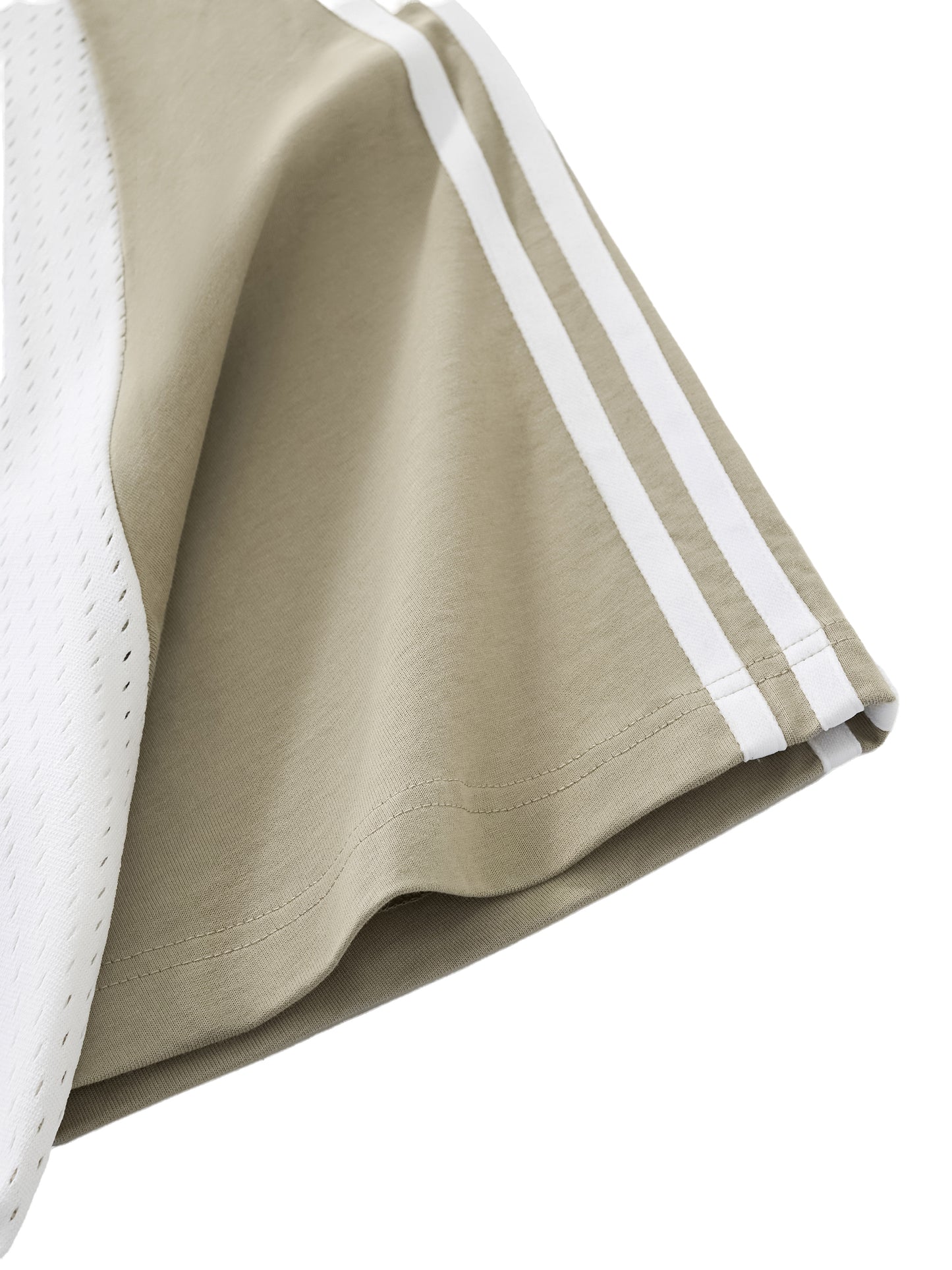 SIGMAINFTVITGEVIBES, Contrast Stripes Panel Mesh T-shirt