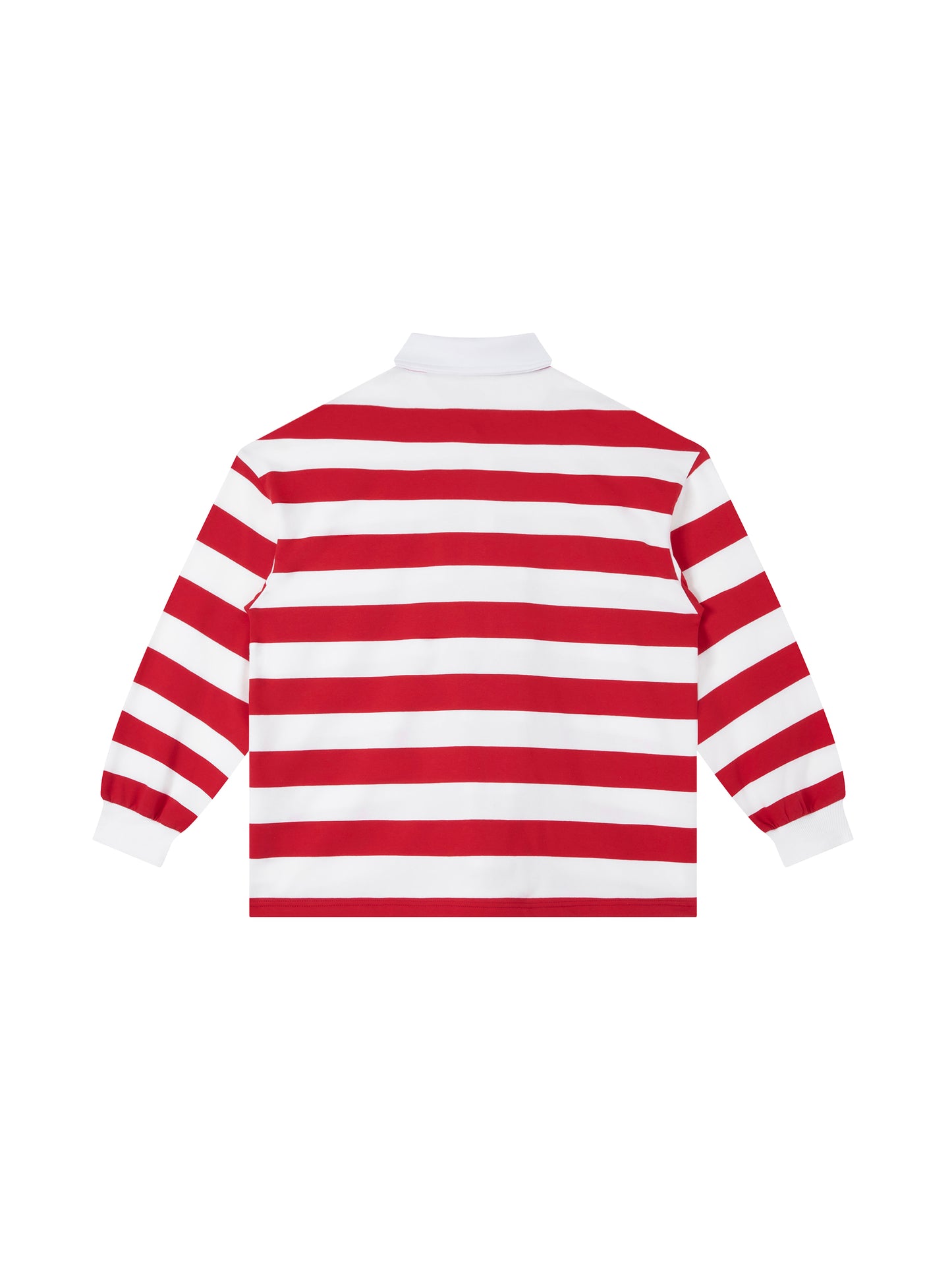 KisMe DupI,Color Block Stripe Polo Shirt