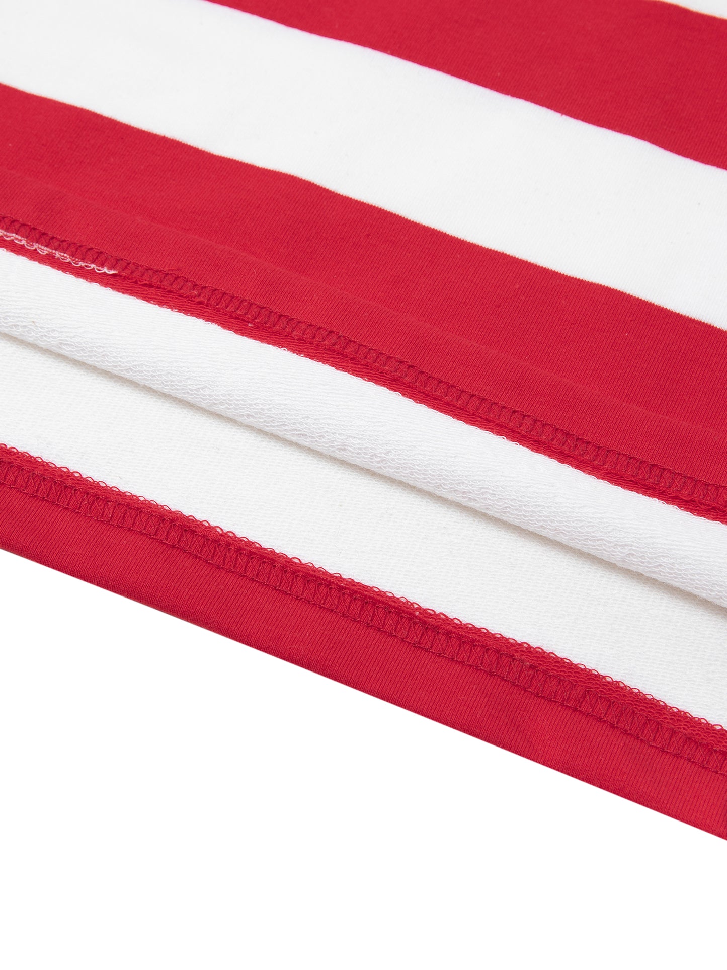 KisMe DupI,Color Block Stripe Polo Shirt