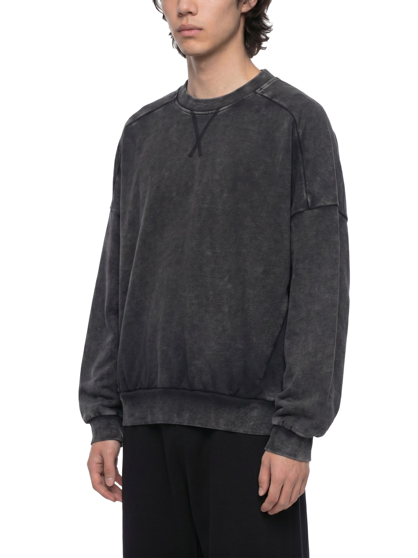 Jim Gib DupI, Unisex Mineral Wash Boxy Sweatshirt