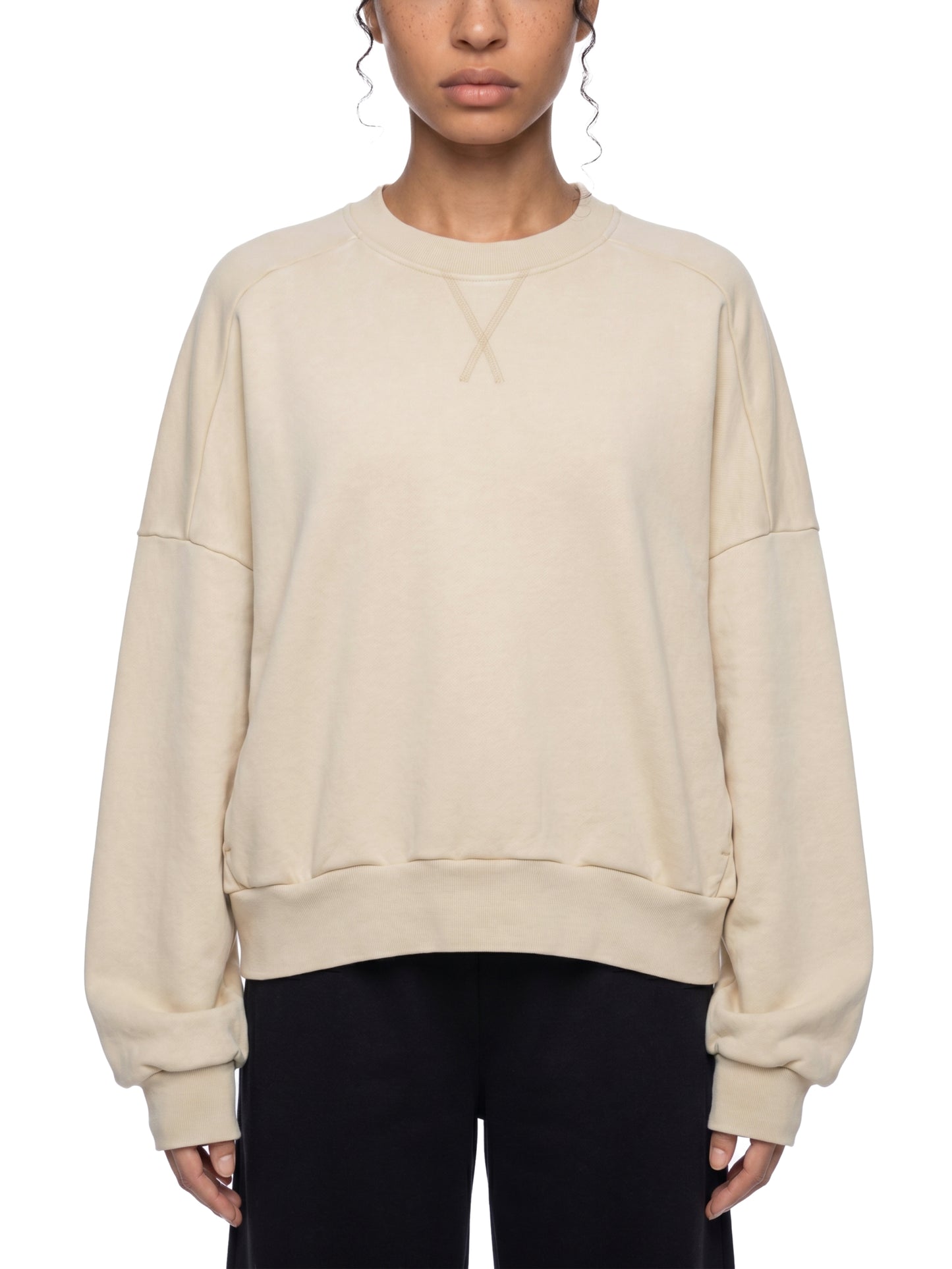 Jim Gib DupI, Unisex Mineral Wash Boxy Sweatshirt