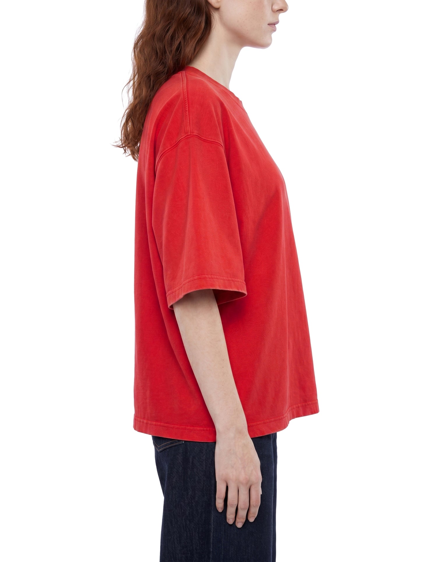 Sugar Pink Wt Magnolia Cr Plant, Unisex Heavyweight Mineral Wash Boxy T-Shirt