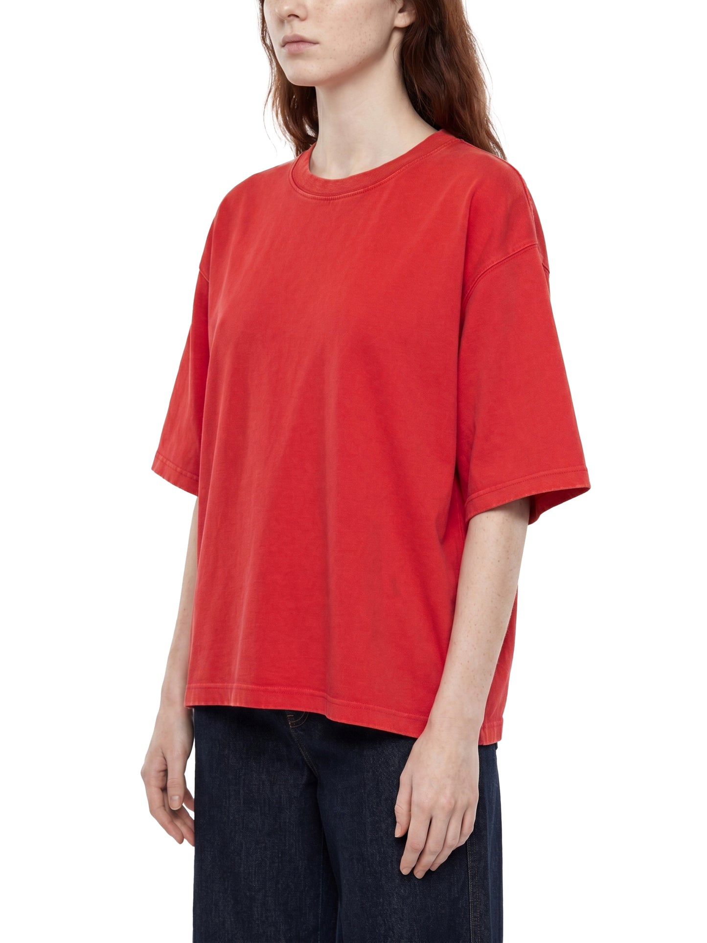 Sugar Pink Wt Magnolia Cr Plant, Unisex Heavyweight Mineral Wash Boxy T-Shirt