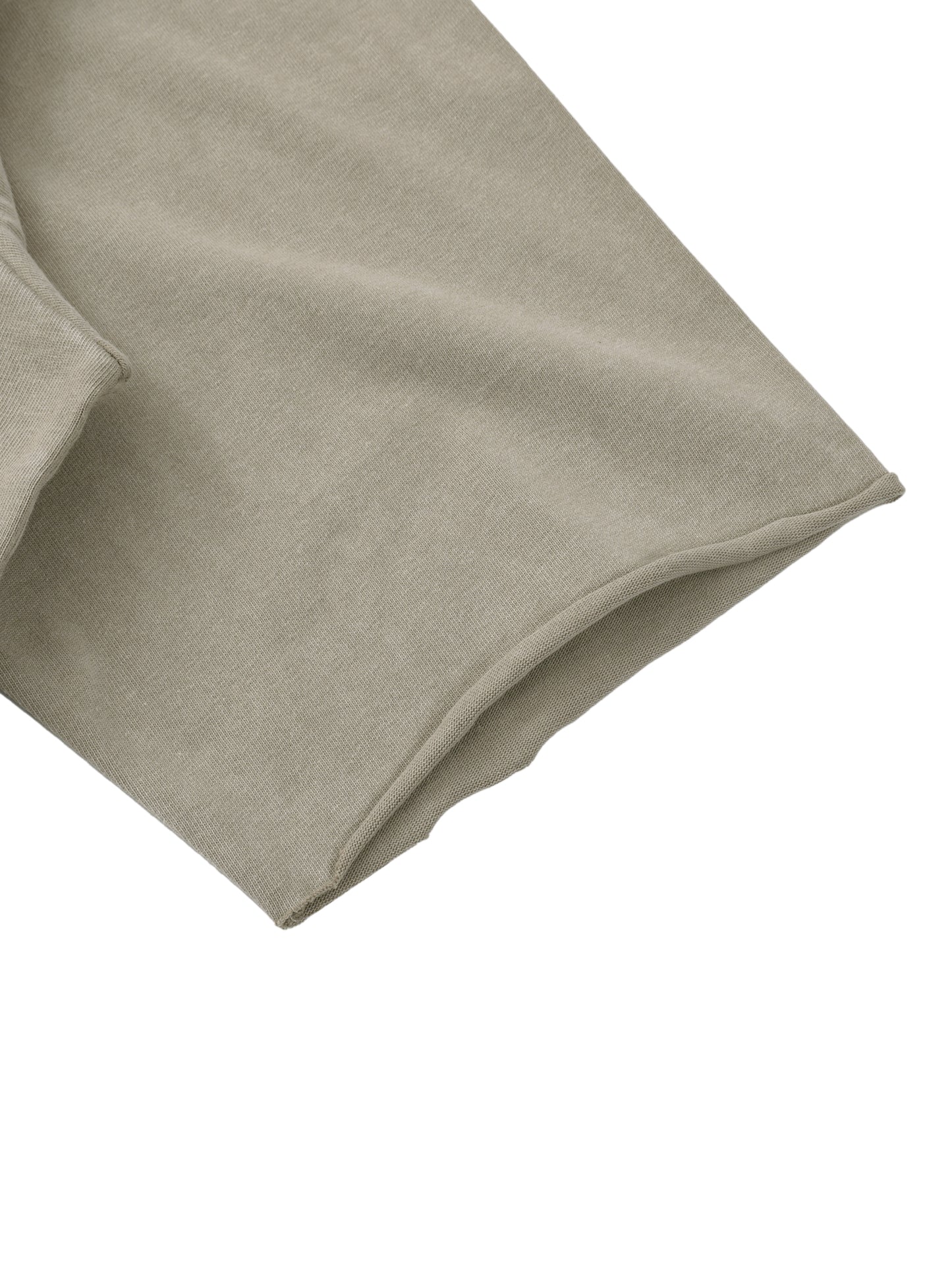 Mountain Top, Unisex Mineral Wash Raw Hem Boxy T-Shirt