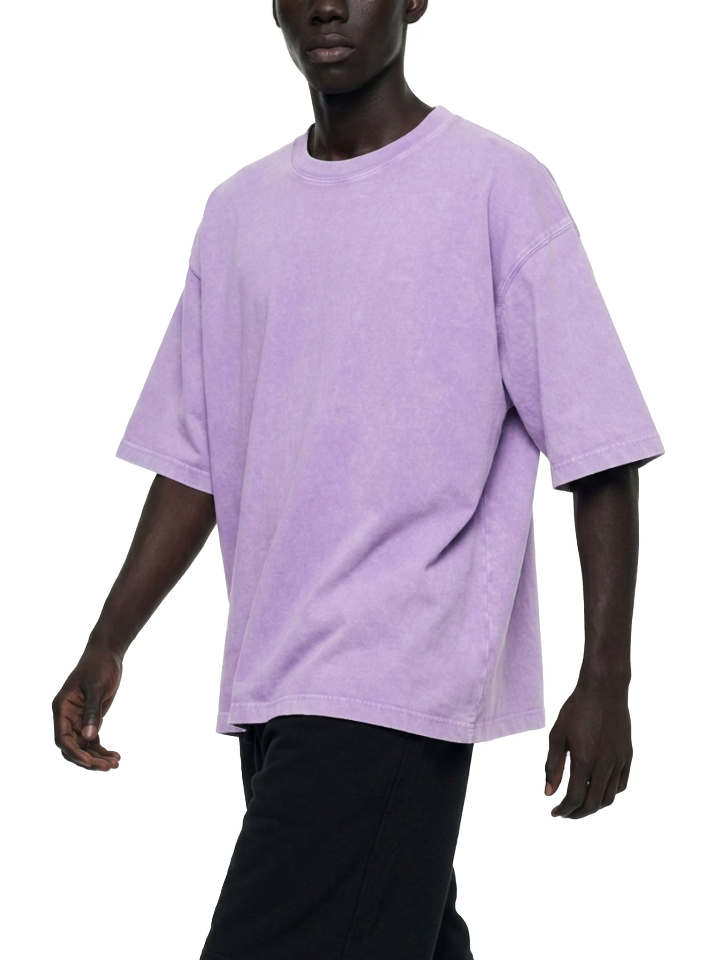 FtCat DupI, Mineral Wash Boxy Cotton T-Shirt