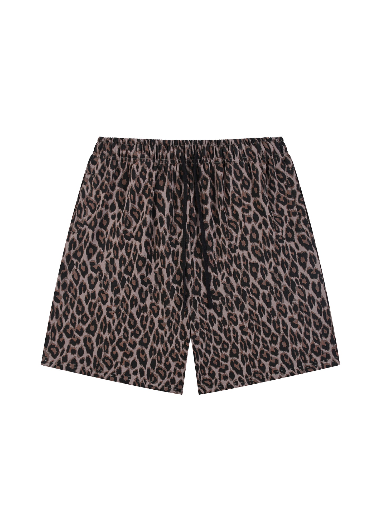 DaackPalace, Unisex Heavyweight Leopard Drawstring Shorts