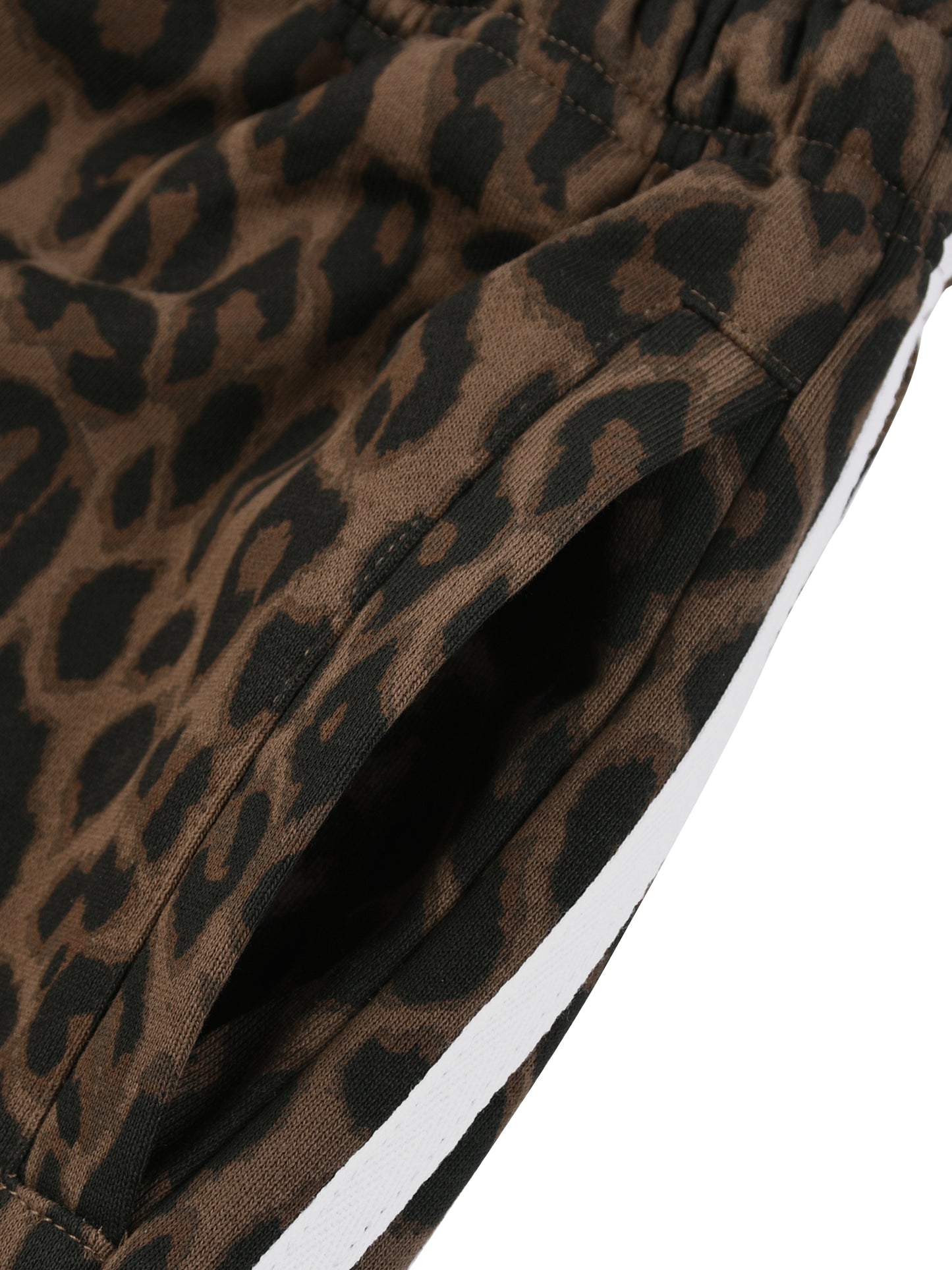 DaackPalace, Unisex Heavyweight Leopard Drawstring Shorts