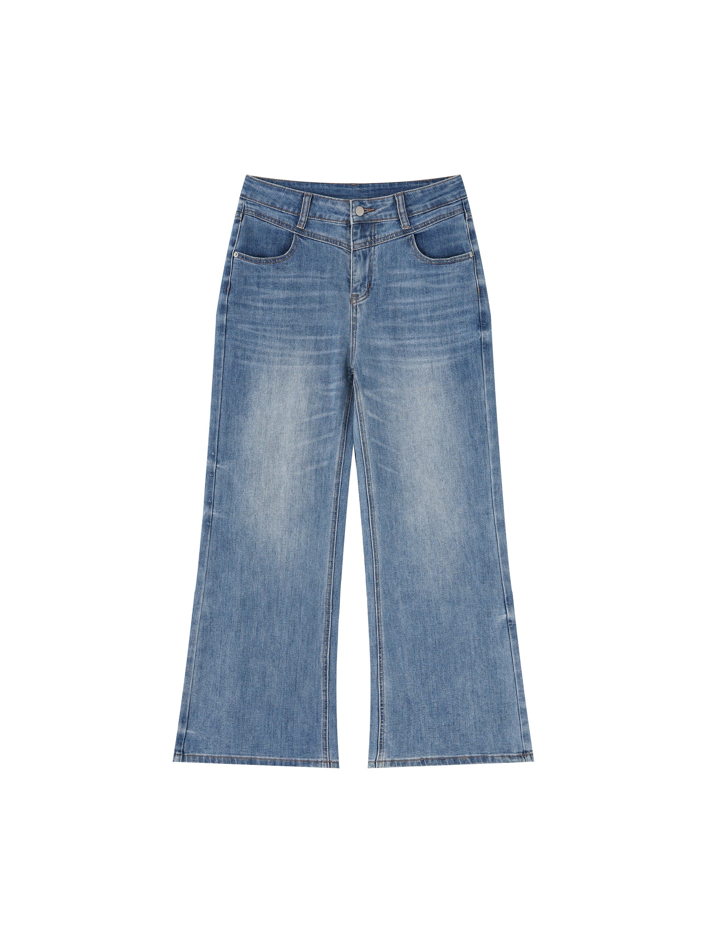 DupL, Women’s Vintage Wash Wide Leg Jeans