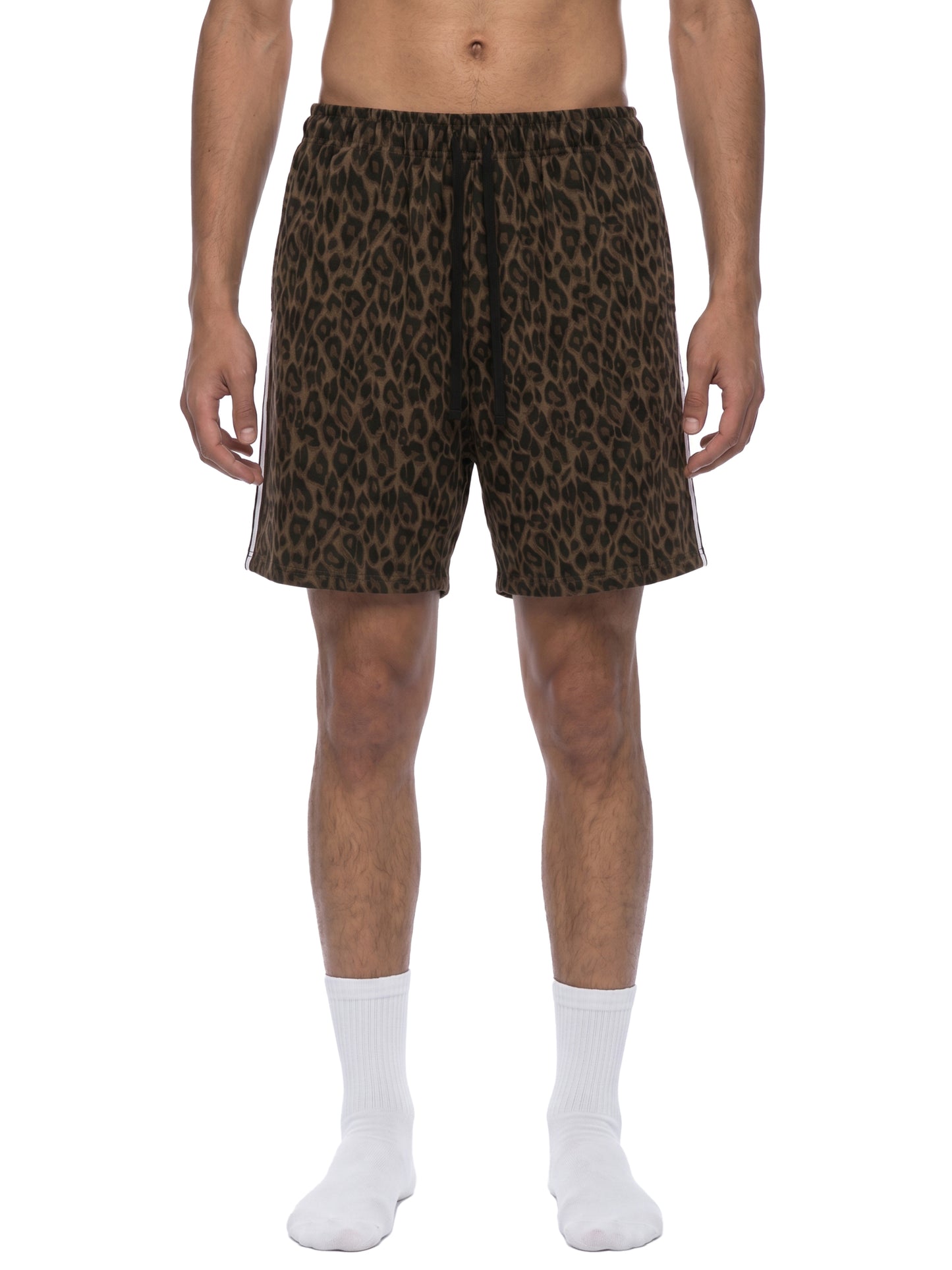 DaackPalace, Unisex Heavyweight Leopard Drawstring Shorts
