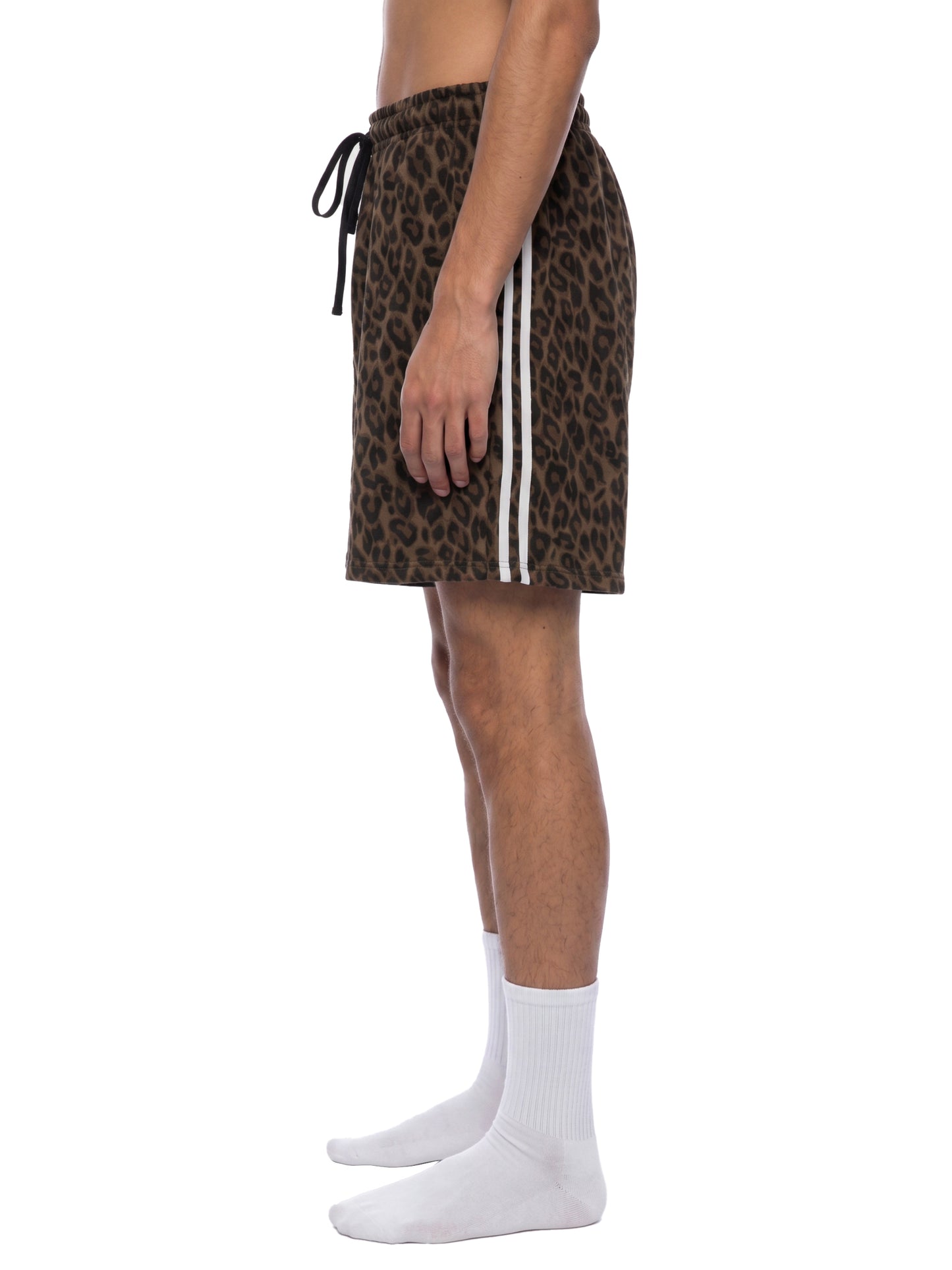 DaackPalace, Unisex Heavyweight Leopard Drawstring Shorts