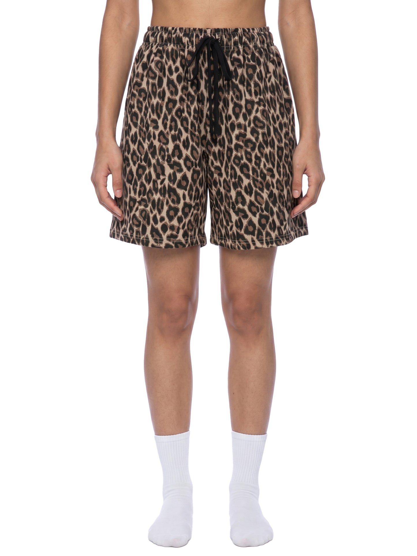 DaackPalace, Unisex Heavyweight Leopard Drawstring Shorts