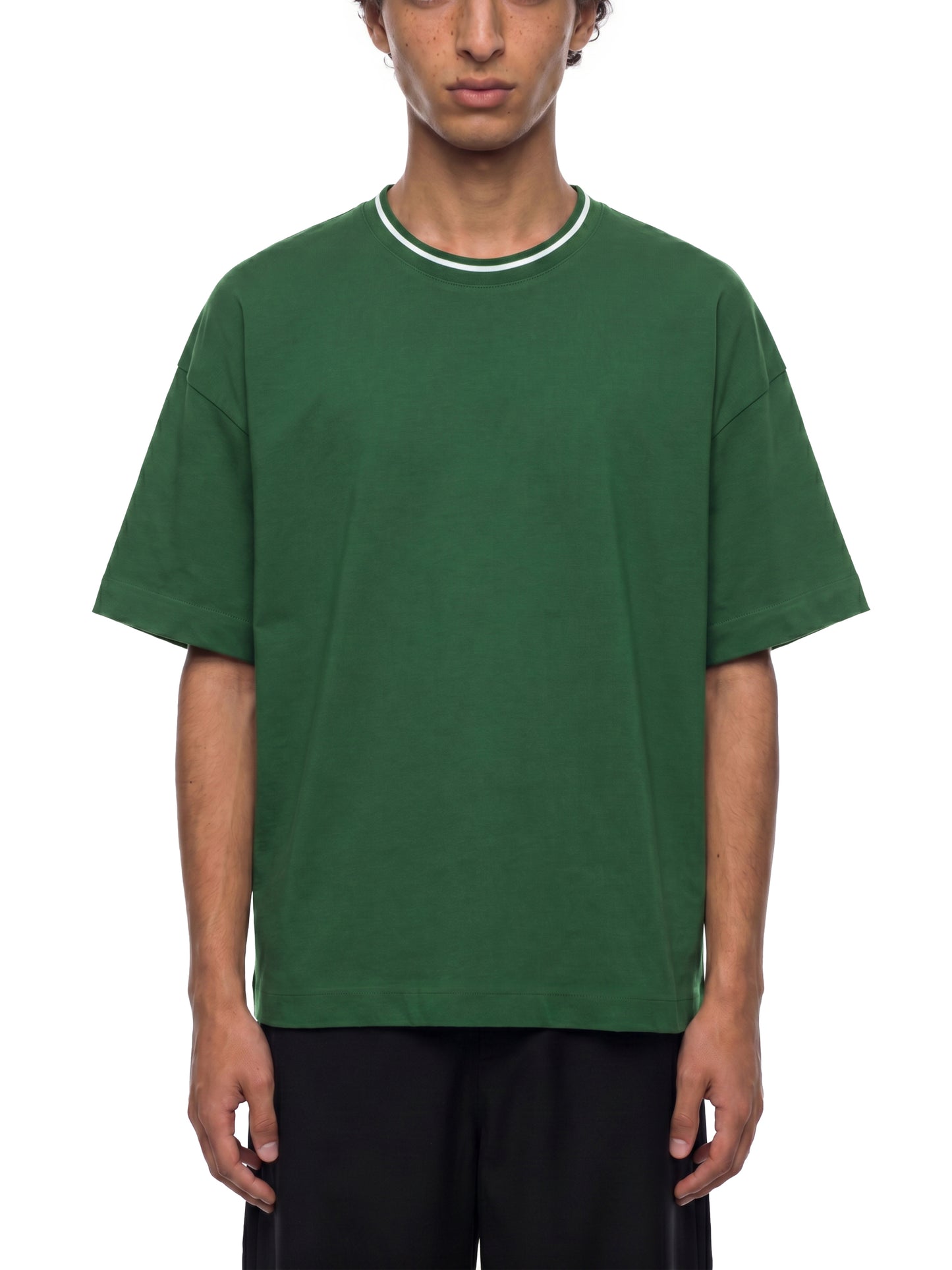 Js Dackpalace DupI, Unisex Boxy Ribbed T-Shirt