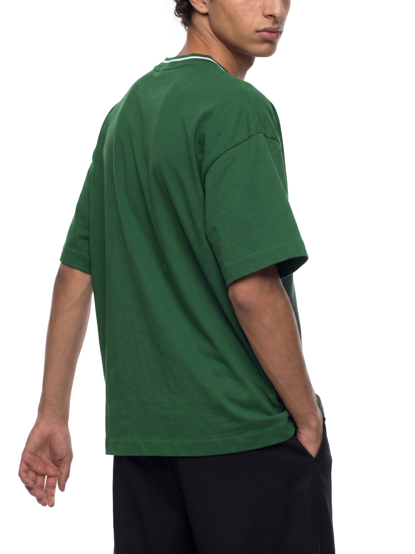 Js Dackpalace DupI, Unisex Boxy Ribbed T-Shirt