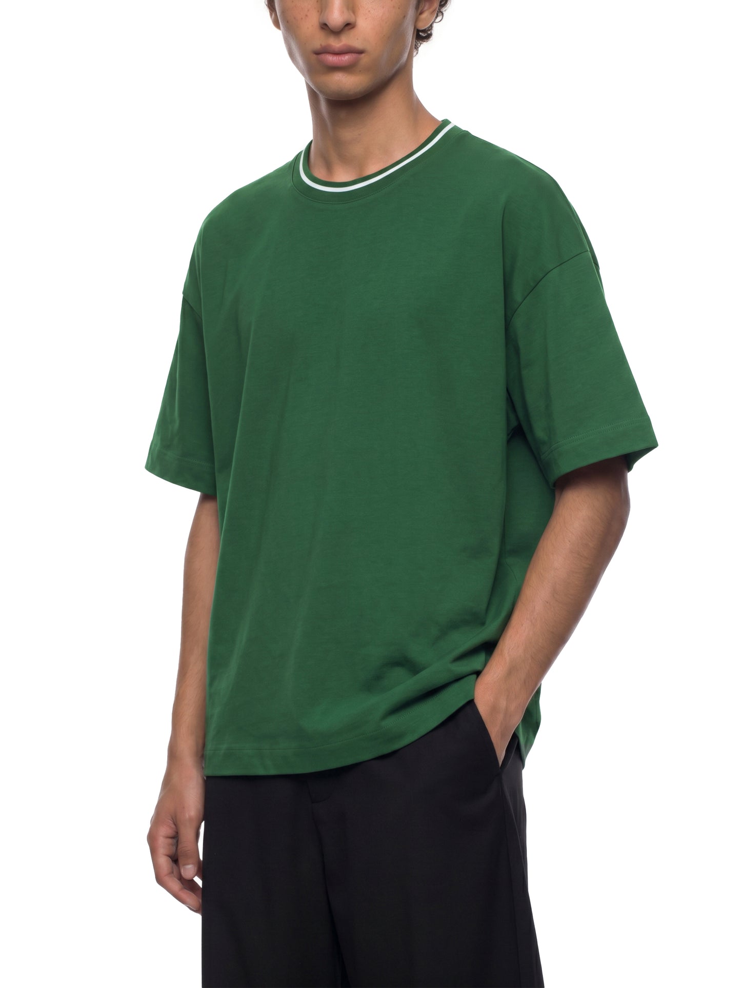 Js Dackpalace DupI, Unisex Boxy Ribbed T-Shirt