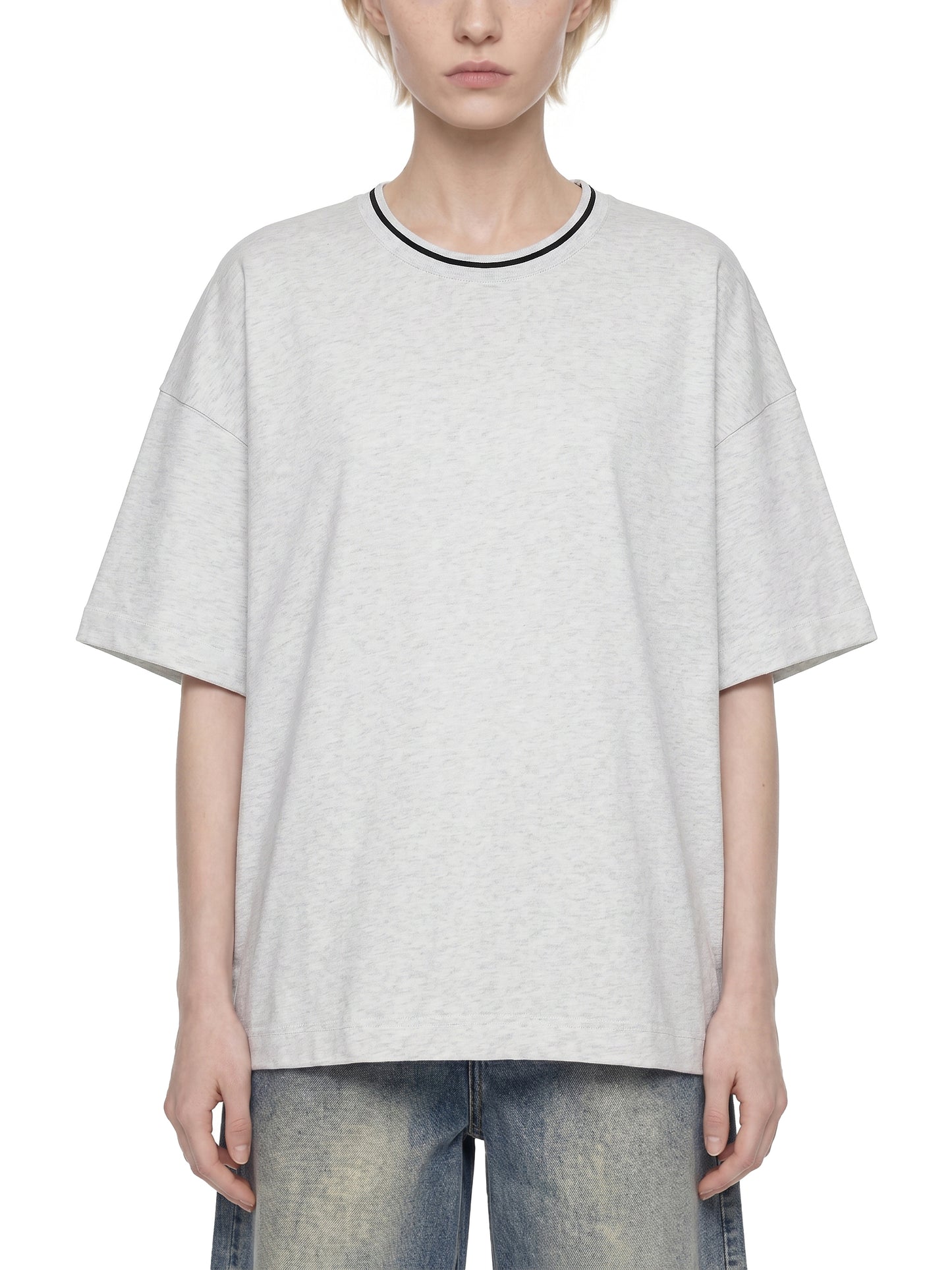 Js DaackPalace, Unisex Boxy Ribbed T-Shirt