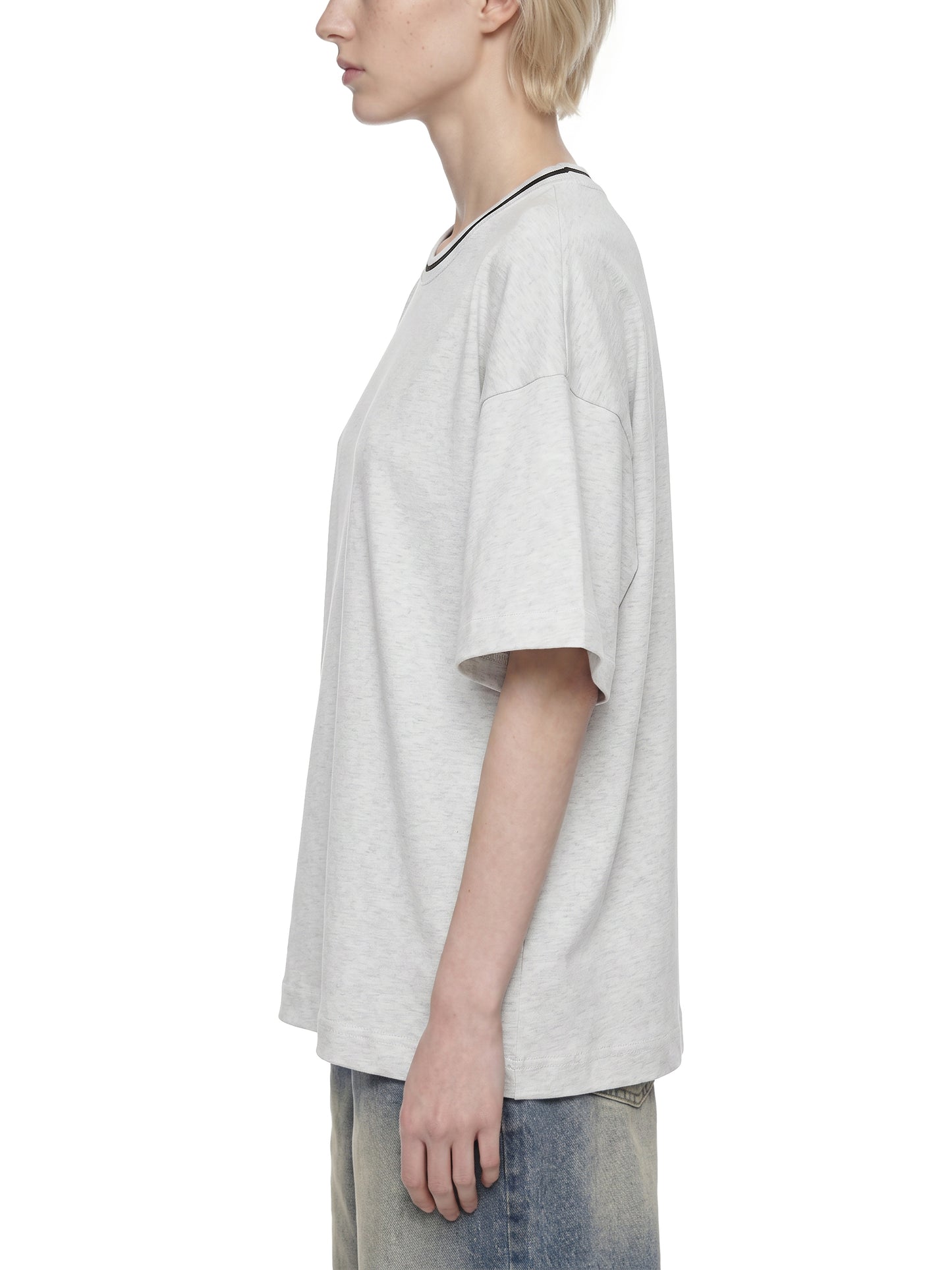 Js DaackPalace, Unisex Boxy Ribbed T-Shirt
