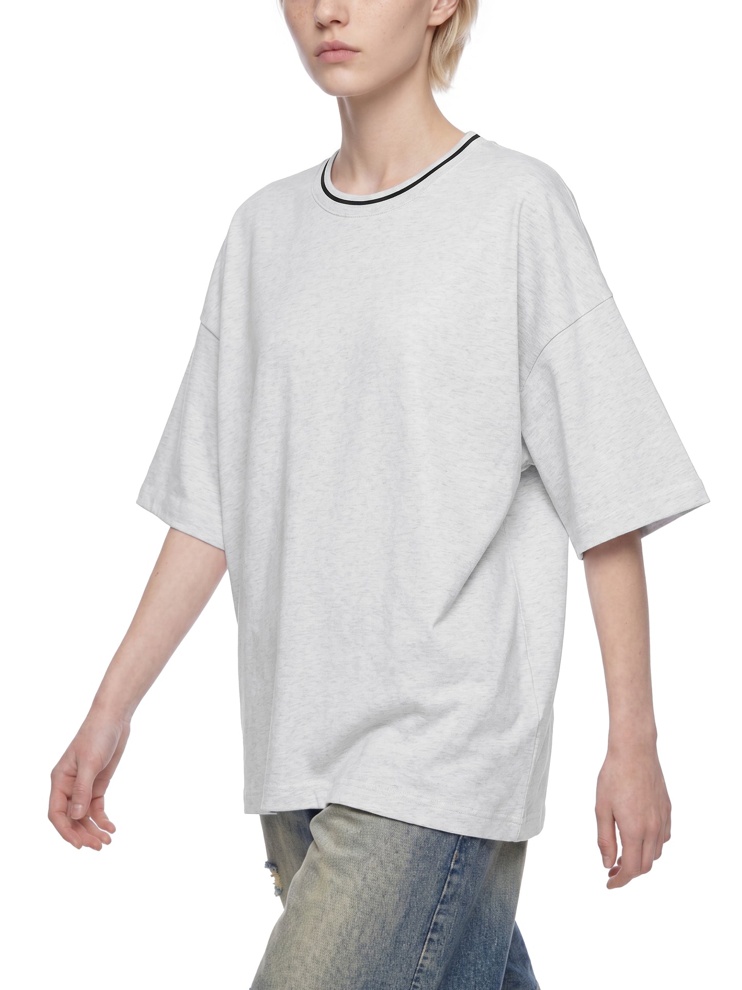 Js DaackPalace, Unisex Boxy Ribbed T-Shirt