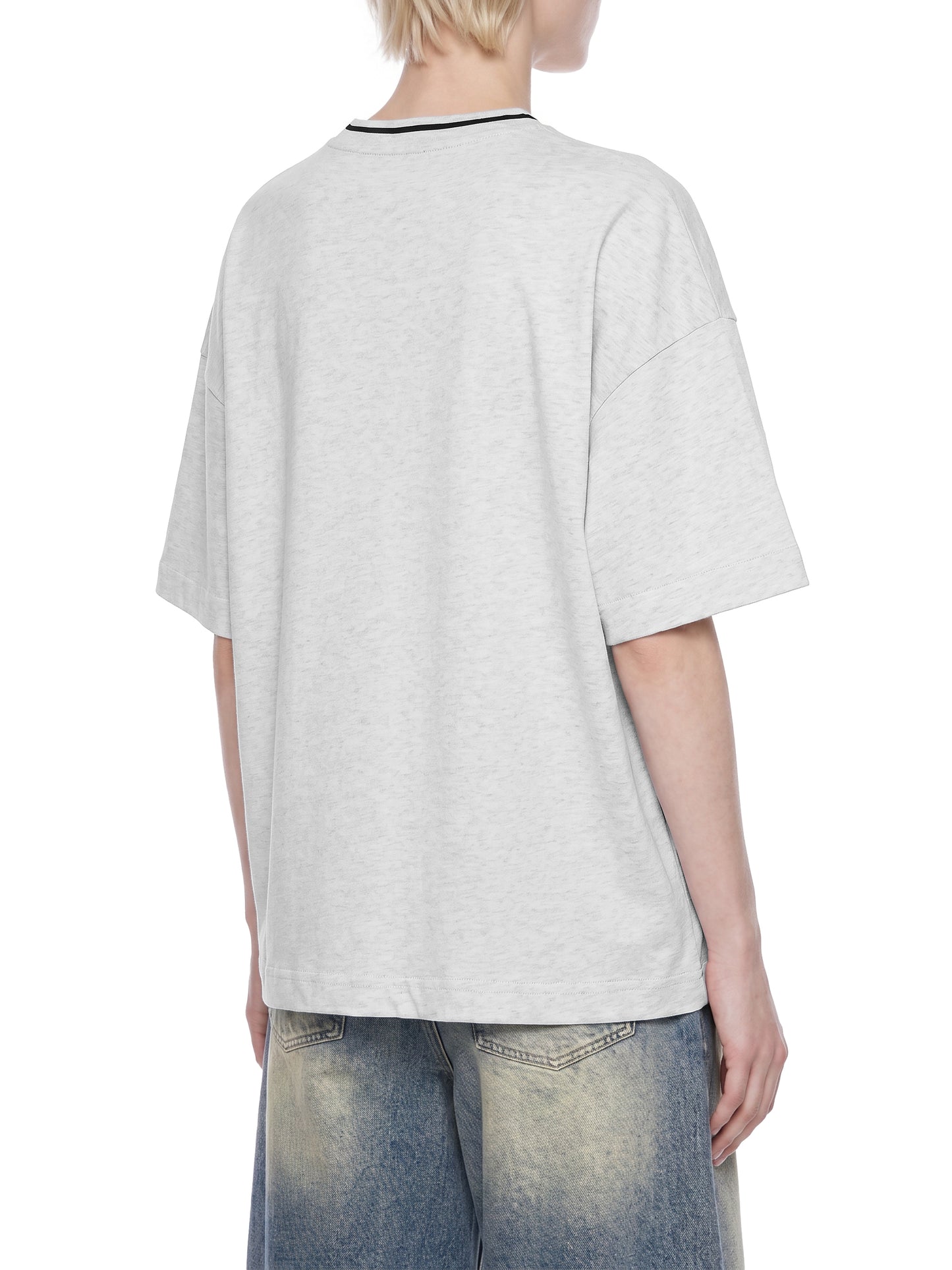 Js DaackPalace, Unisex Boxy Ribbed T-Shirt